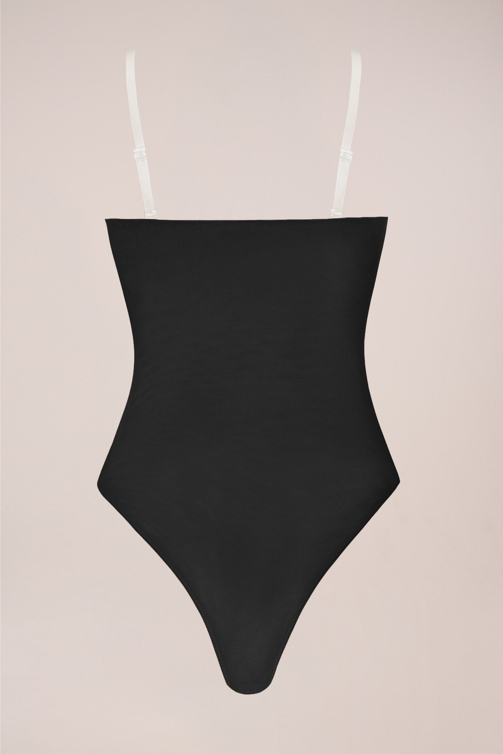 Strapless Bodysuit in Black - Image 2
