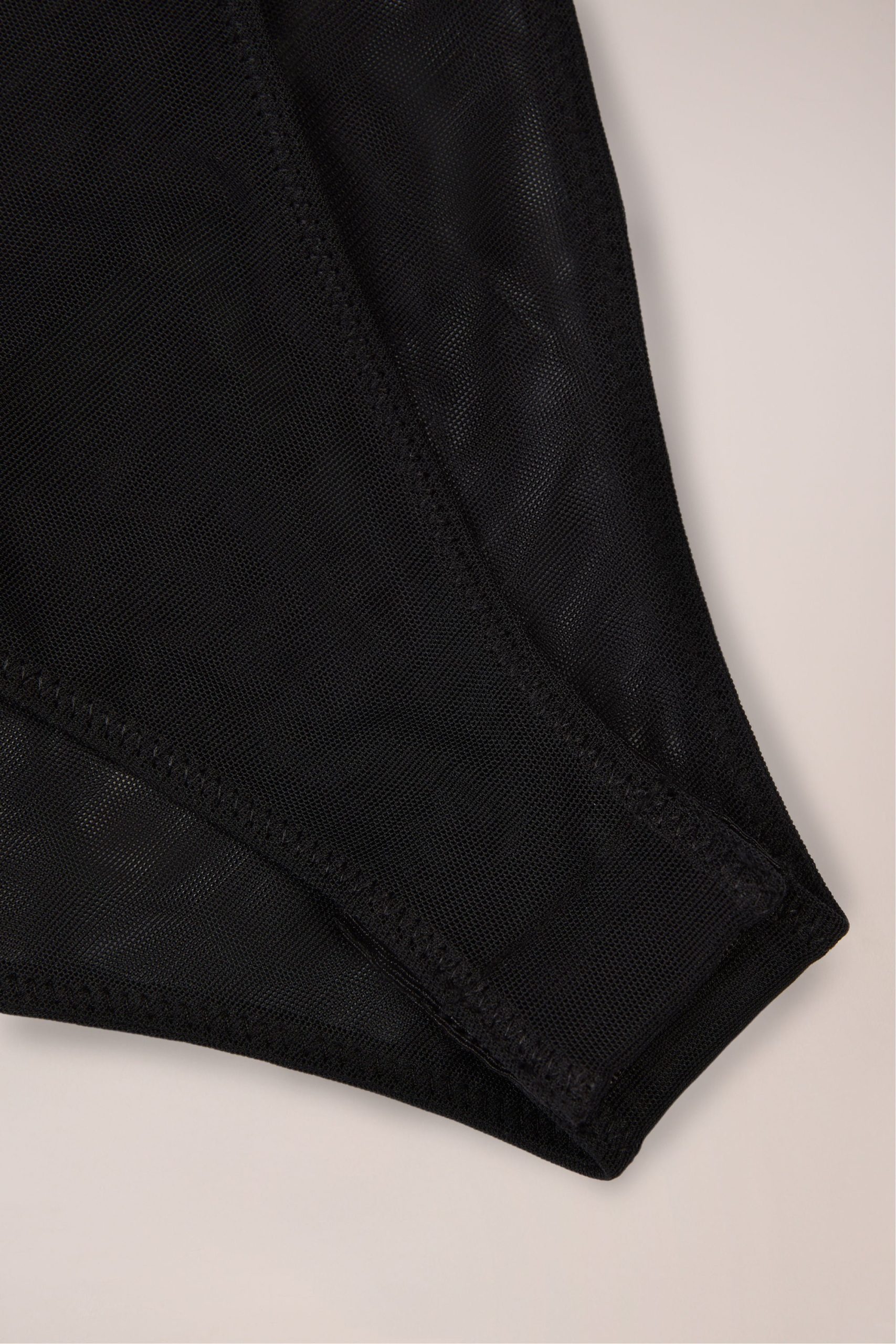 Strapless Bodysuit in Black - Image 3