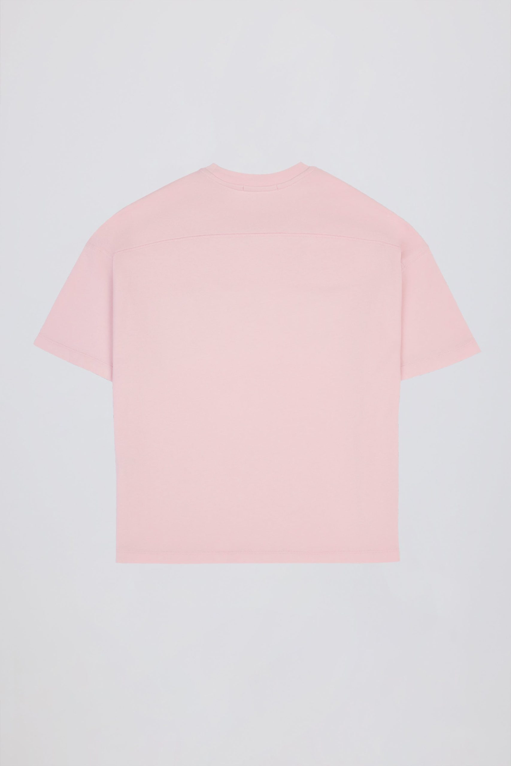 Oversized Cotton-Jersey T-Shirt in Powder Pink - Image 4