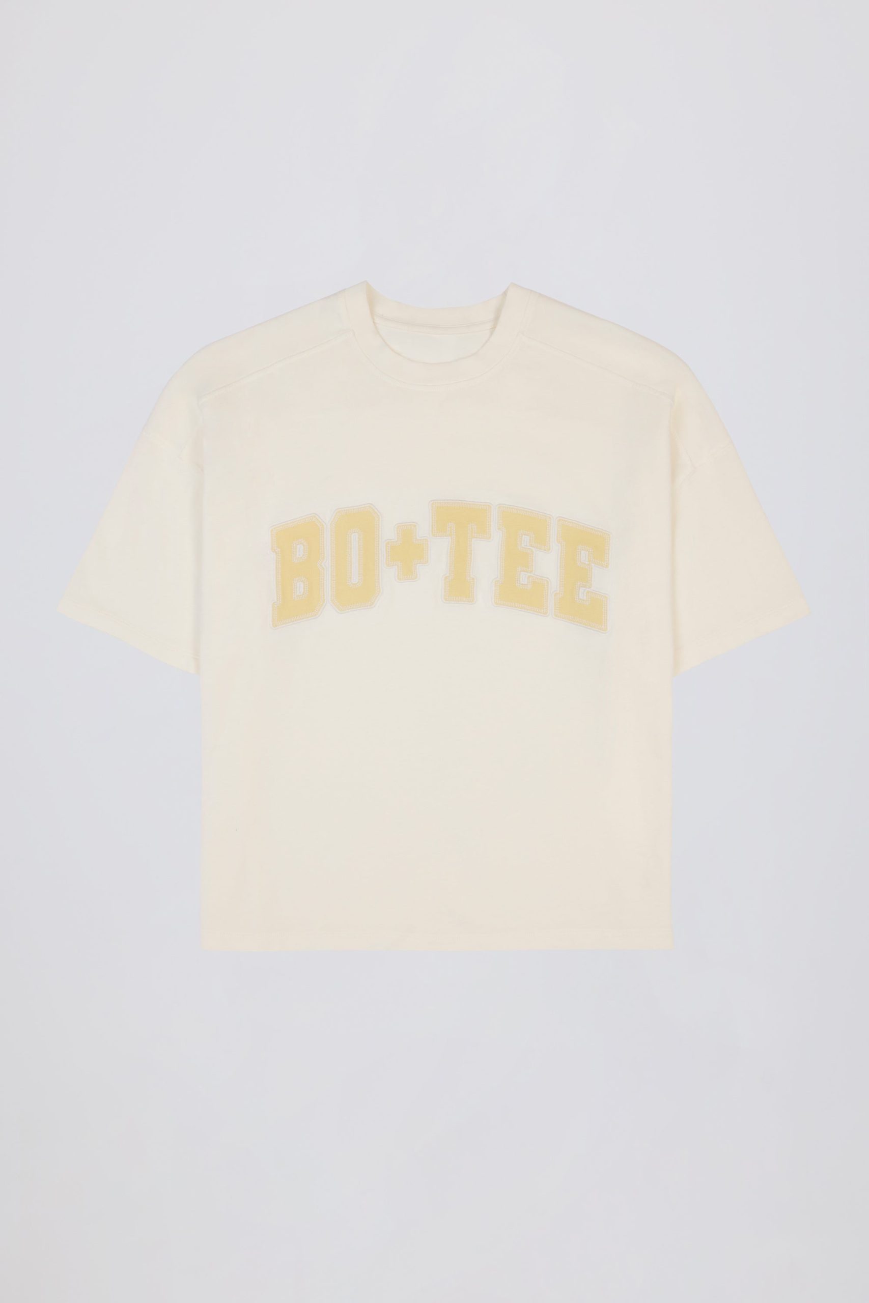 Oversized Cotton-Jersey T-Shirt in White - Image 4