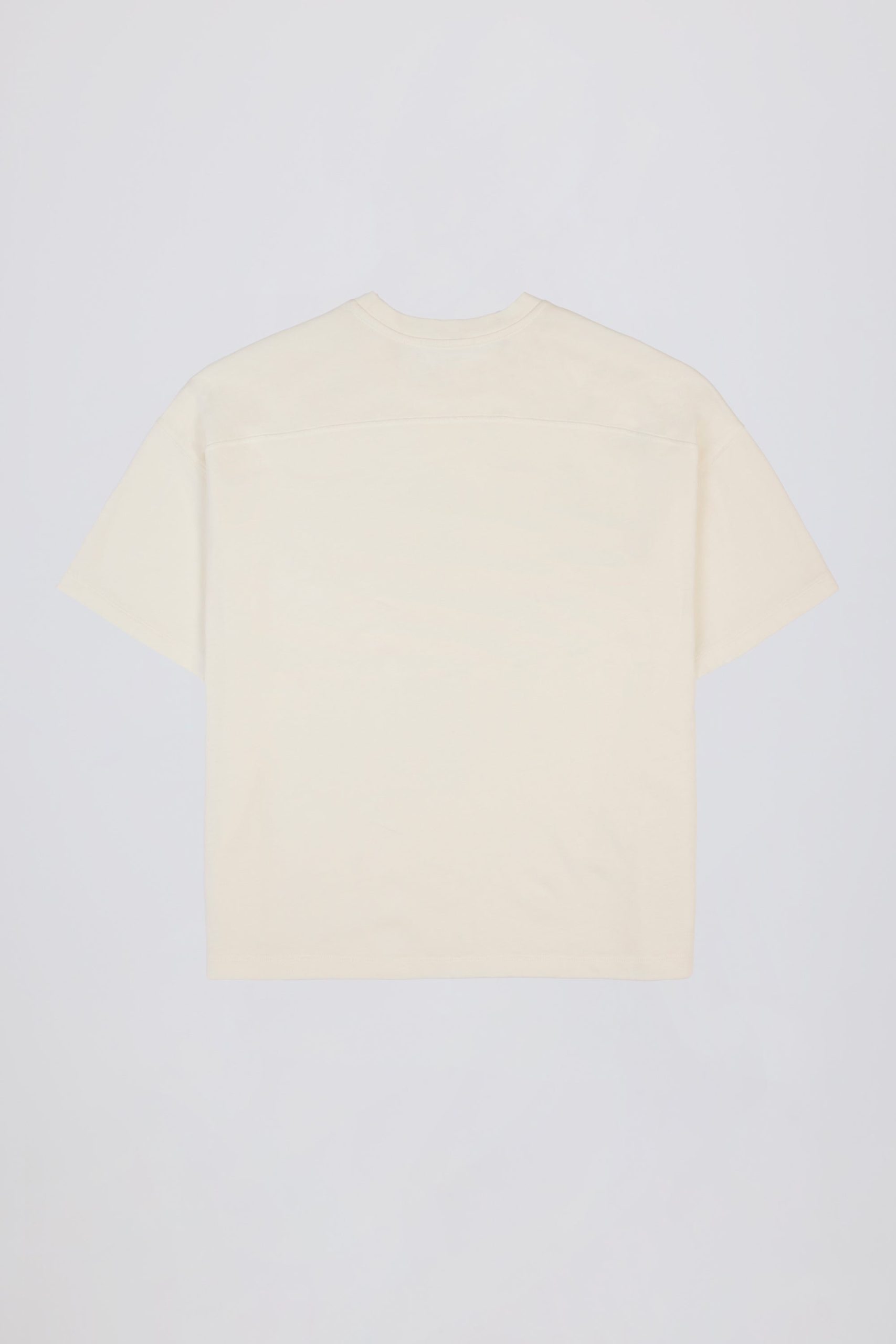 Oversized Cotton-Jersey T-Shirt in White - Image 5