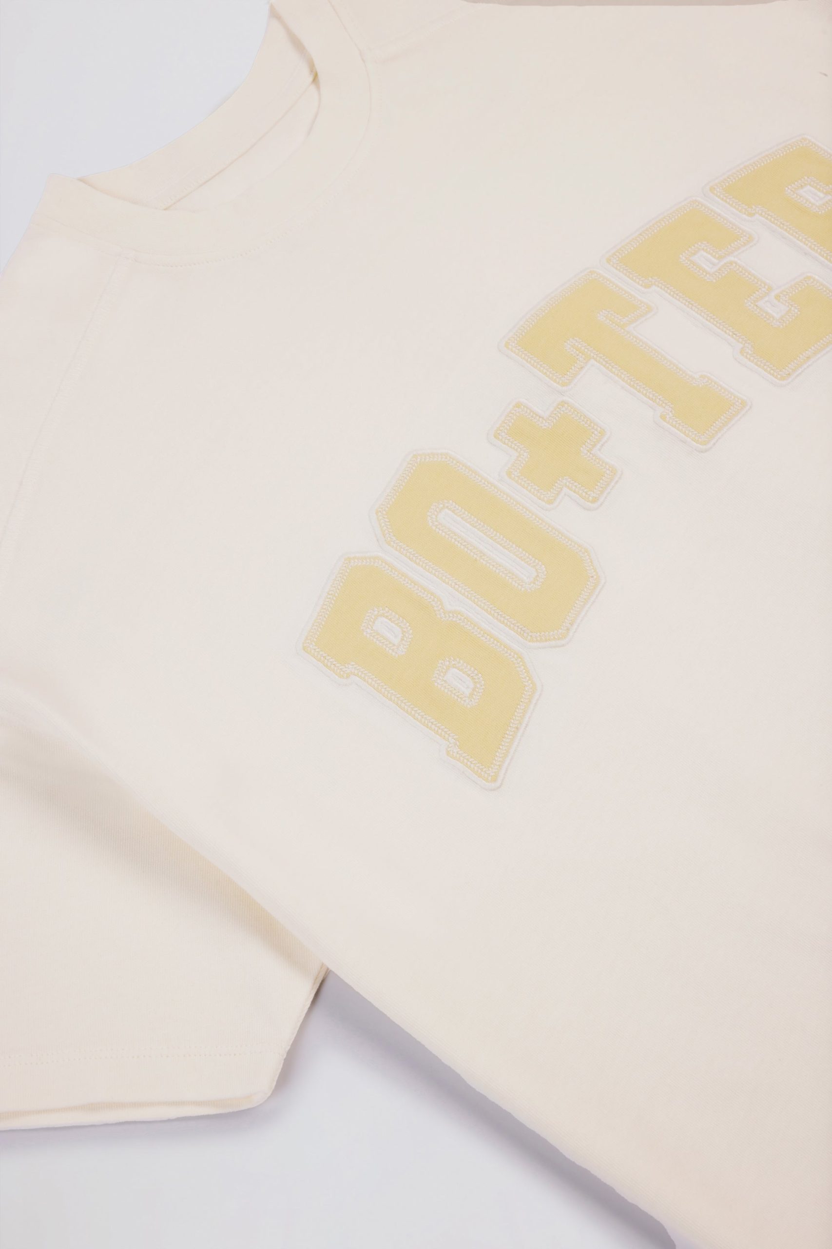Oversized Cotton-Jersey T-Shirt in White - Image 6