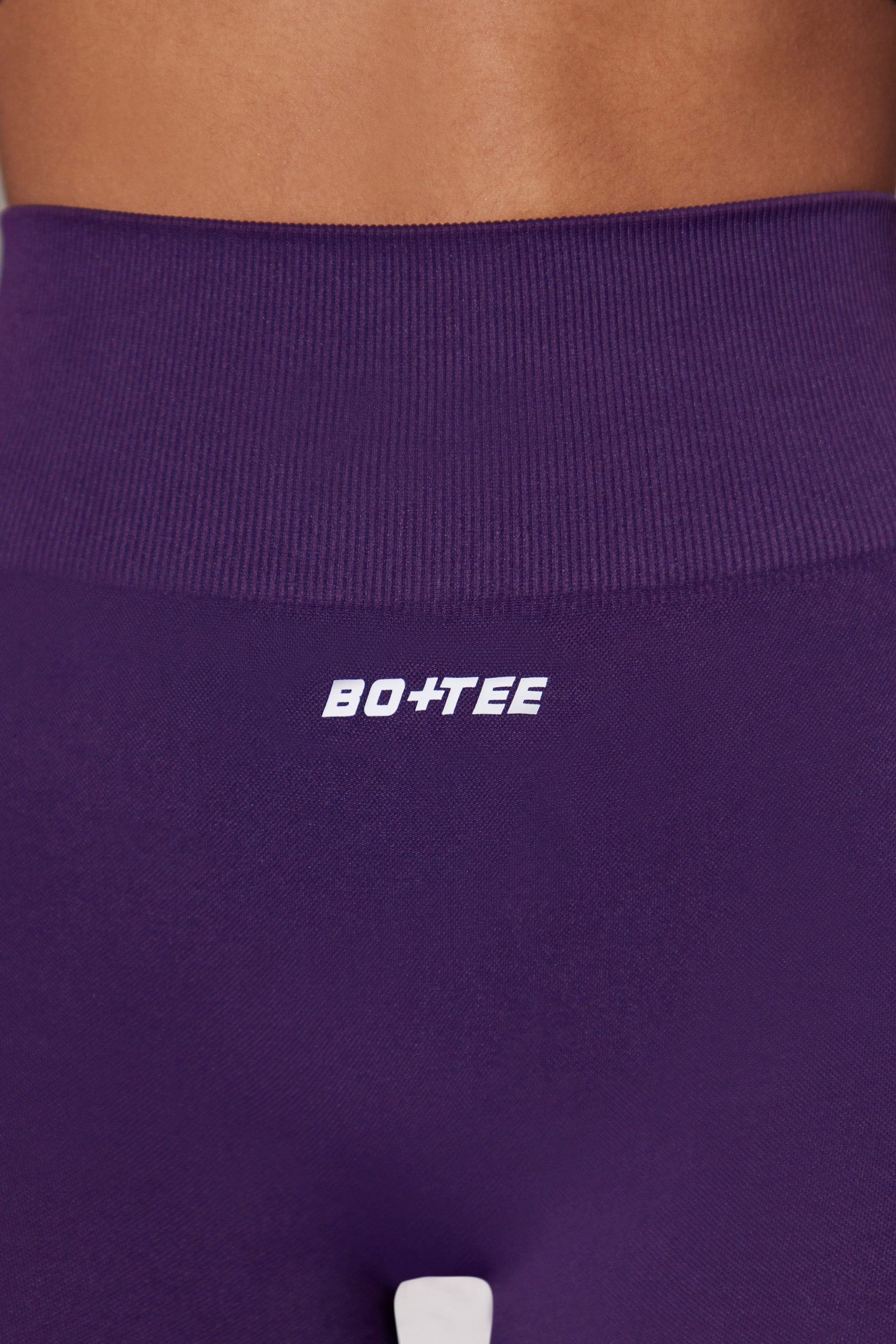 High Waist Super Sculpt Biker Shorts in Purple - Image 8