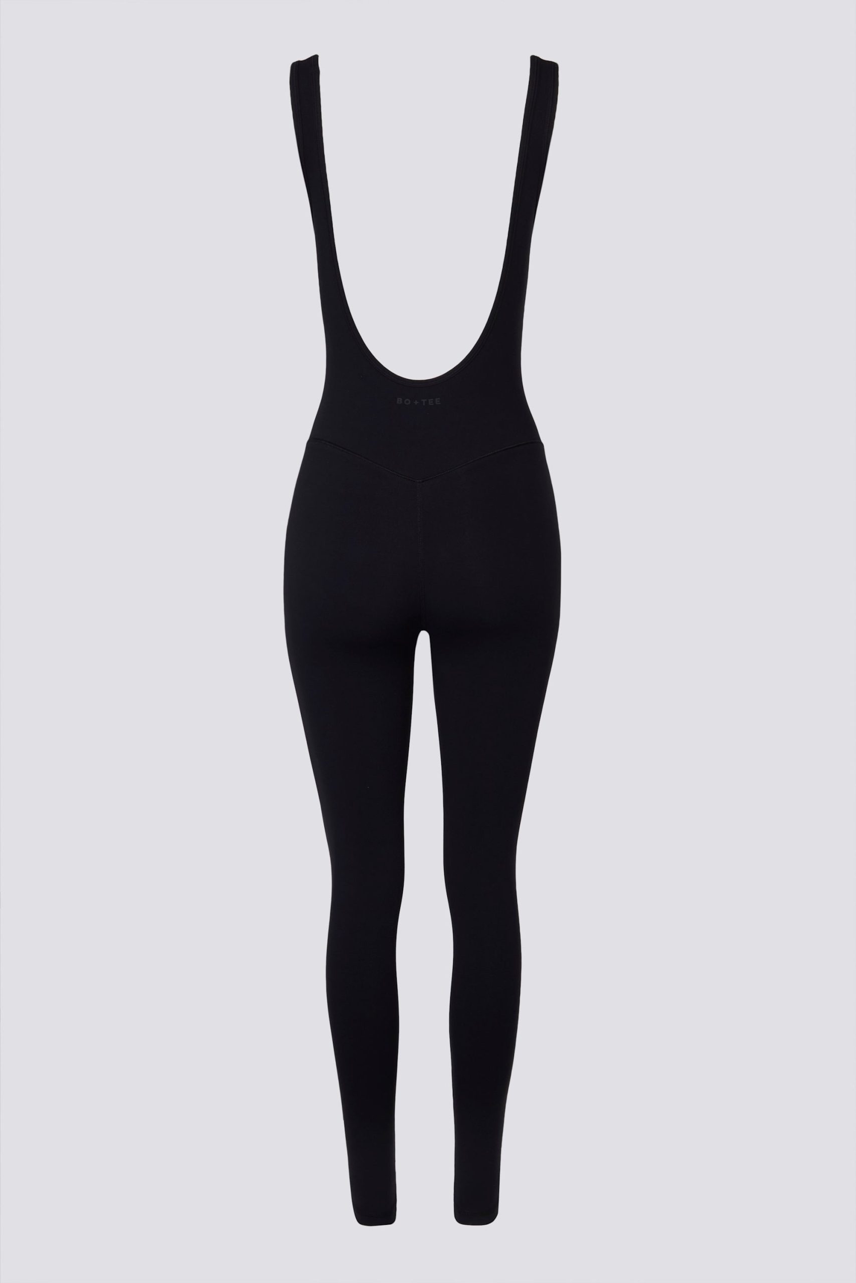 Soft Active Backless Jumpsuit in Black - Image 4