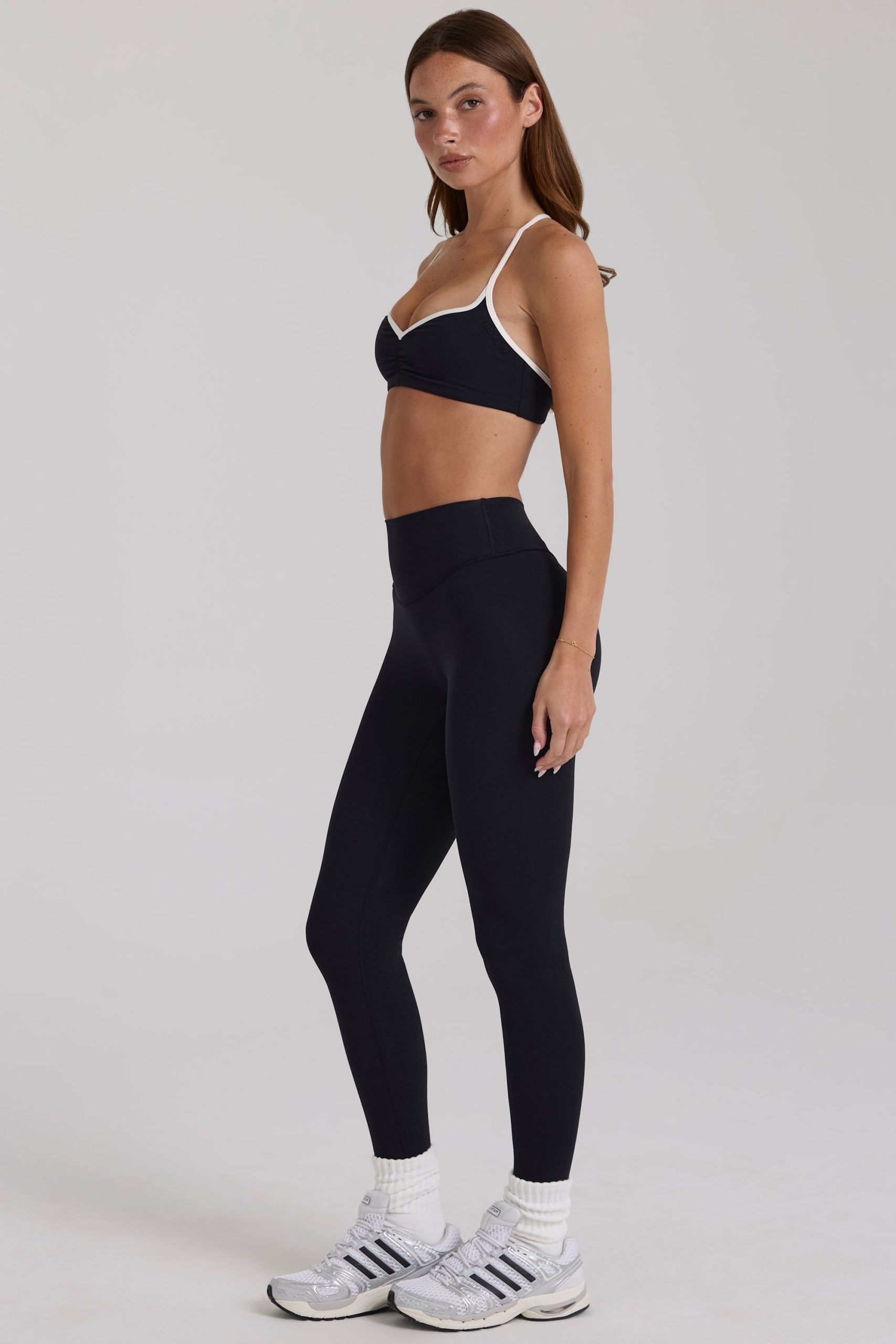 Soft Active Leggings in Black - Image 3