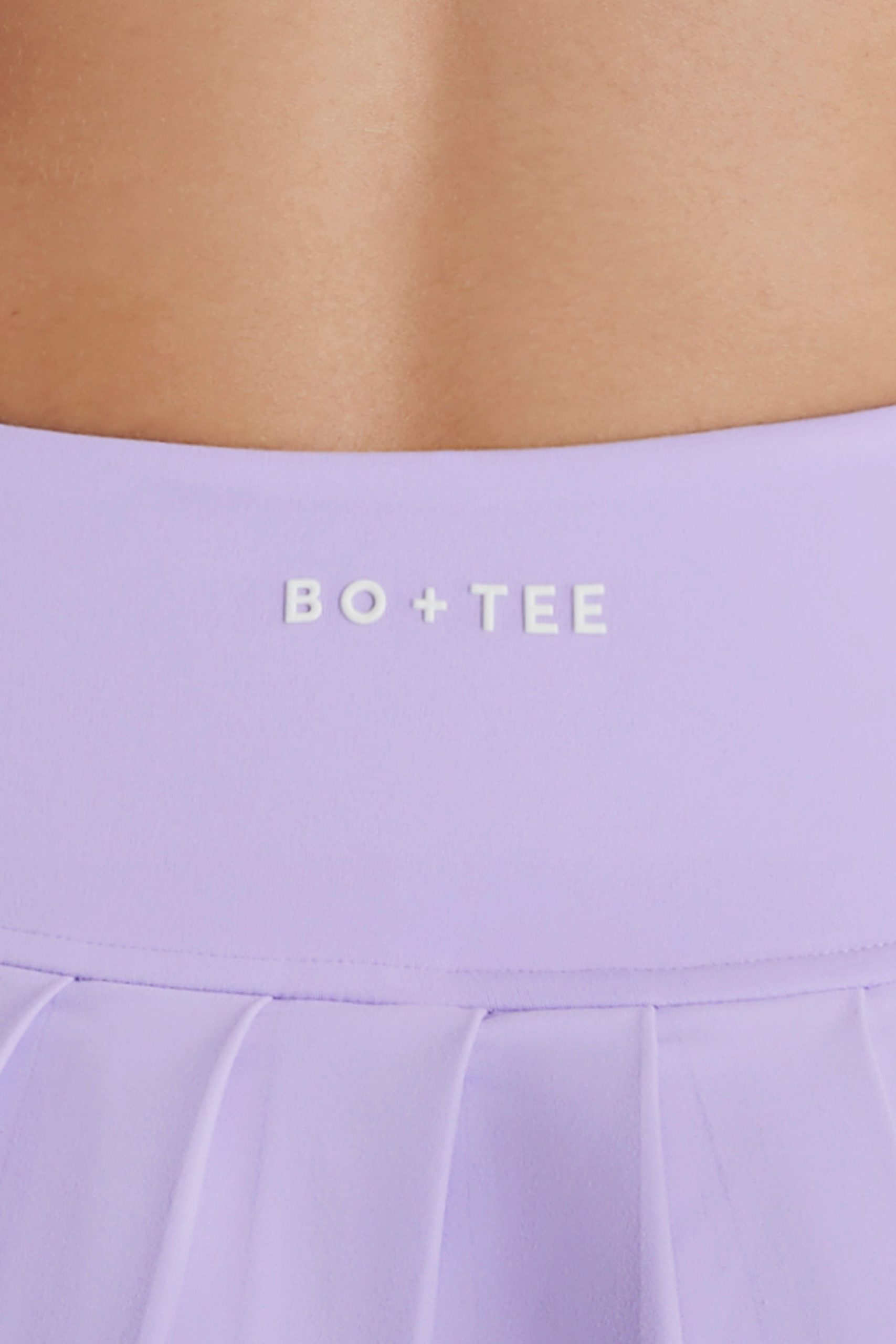 Soft Active Low-Rise Pleated Tennis Skort in Lilac - Image 5