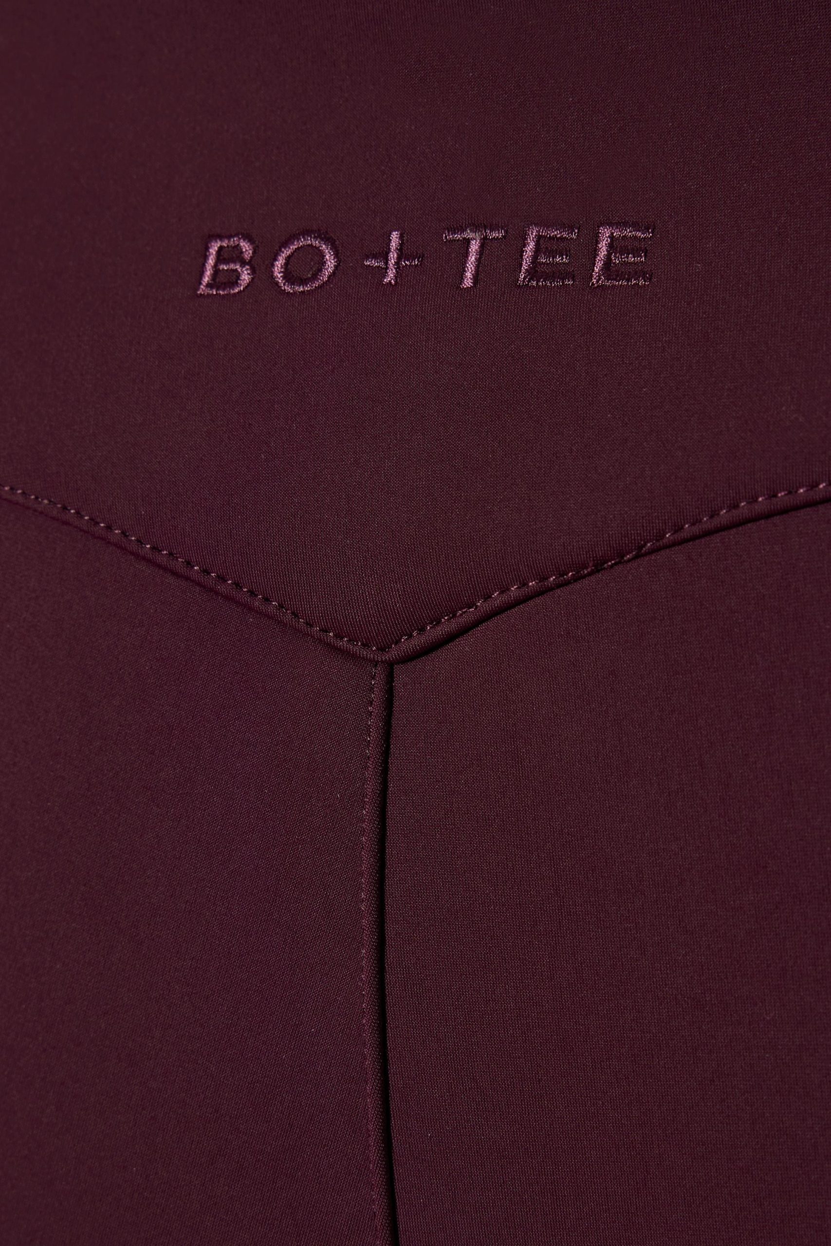 Waterproof Belted Ski Salopettes in Burgundy - Image 6