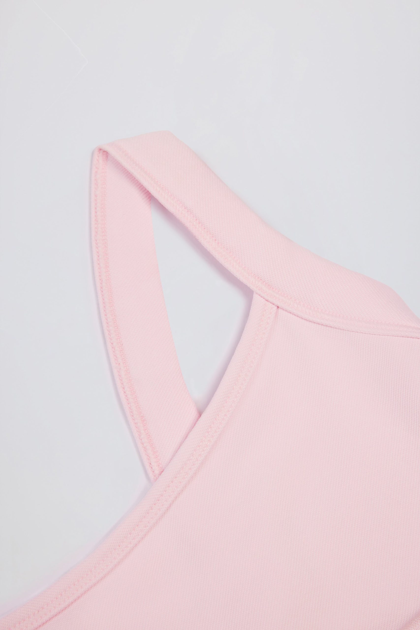 Super Sculpt Seamless Longline Camisole Top in Powder Pink - Image 6