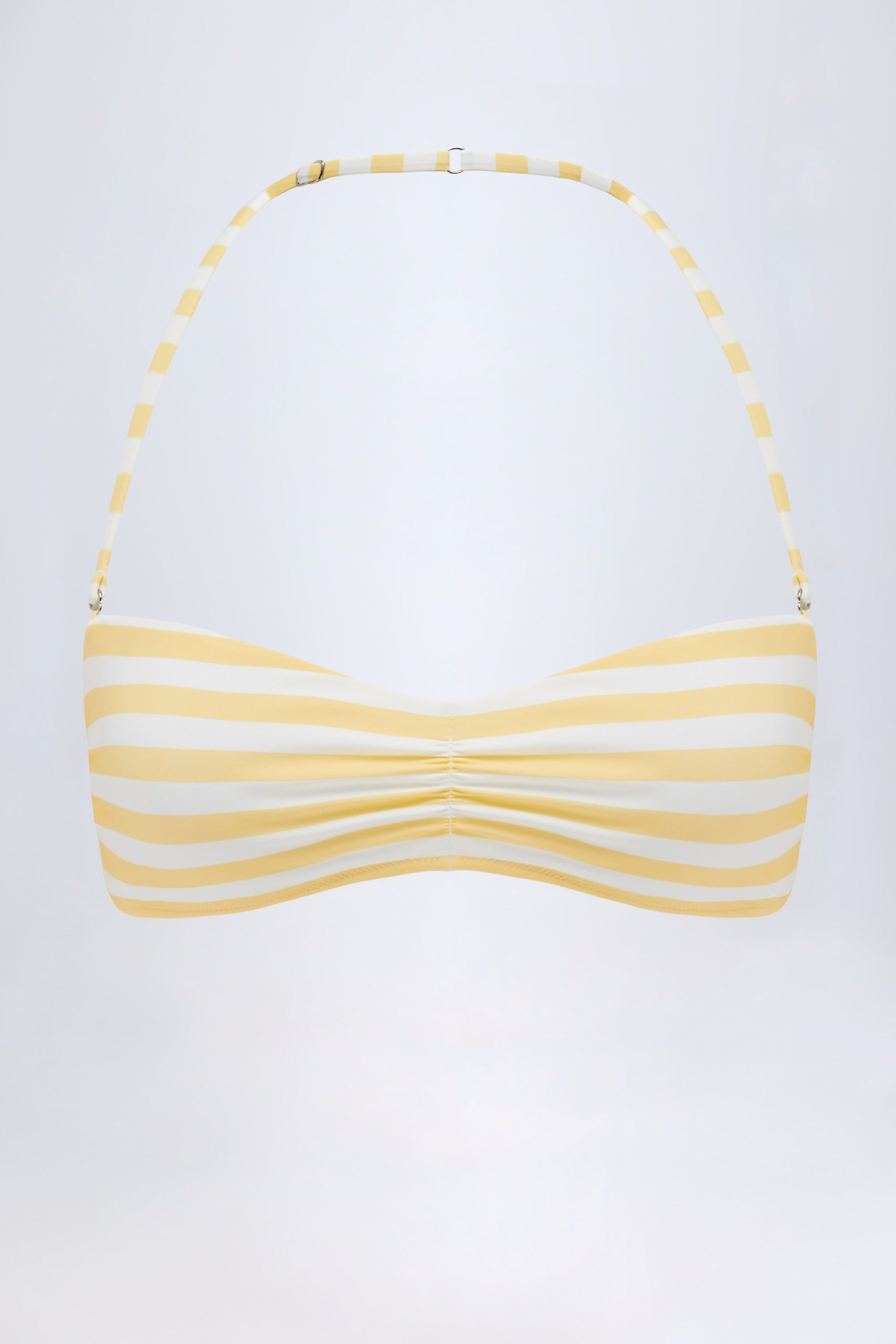 Multiway Bikini Top in Lemon - Image 2
