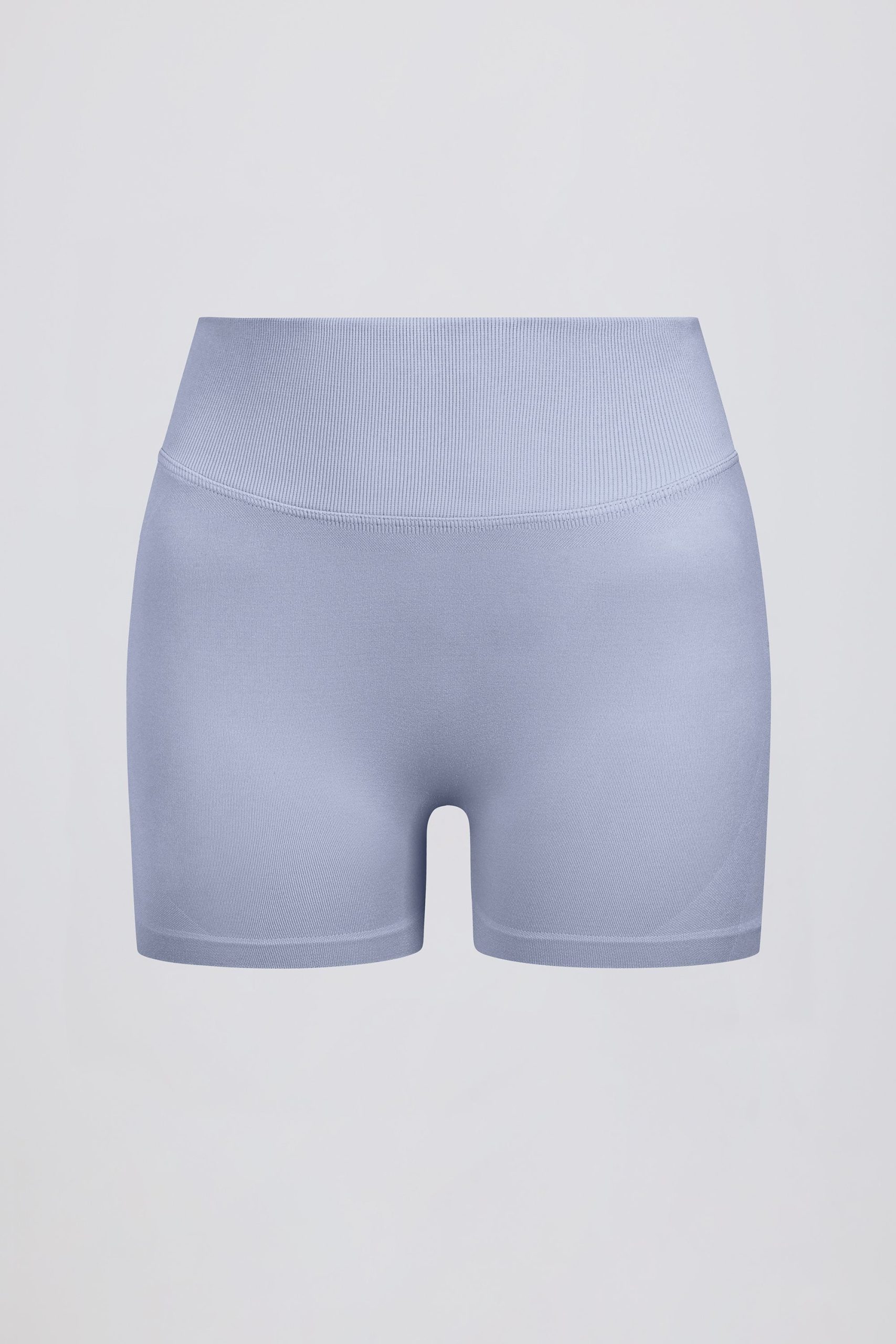 Define Luxe Mini Shorts in Blue Grey - Image 7